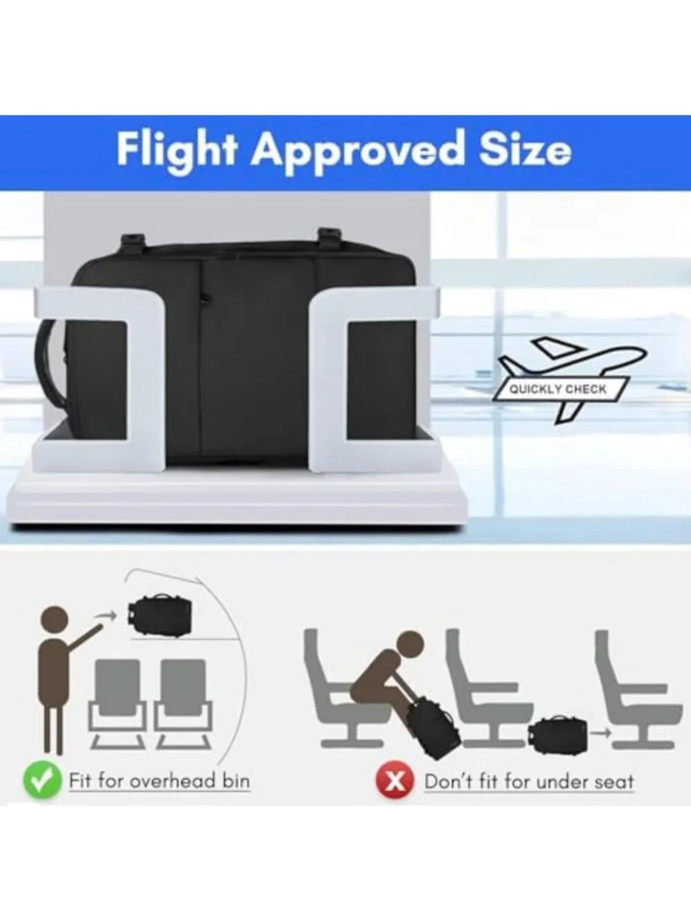 Versatile Travel Backpack for Men & Women, Carry-On with Shoe Compartment